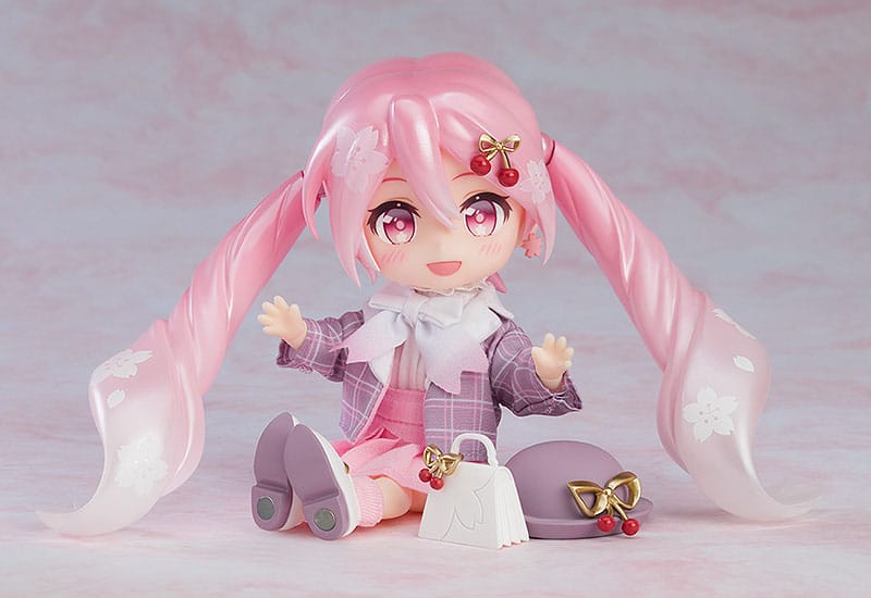 Character Vocal Series 01: Hatsune Mik Nendoroid Doll Action Figure Sakura Miku: Hanami Outfit Ver. 14cm - Action Figures - Good Smile Company - Hobby Figures UK