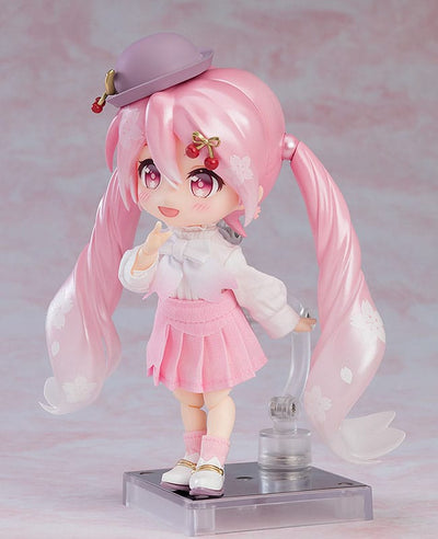 Character Vocal Series 01: Hatsune Mik Nendoroid Doll Action Figure Sakura Miku: Hanami Outfit Ver. 14cm - Action Figures - Good Smile Company - Hobby Figures UK