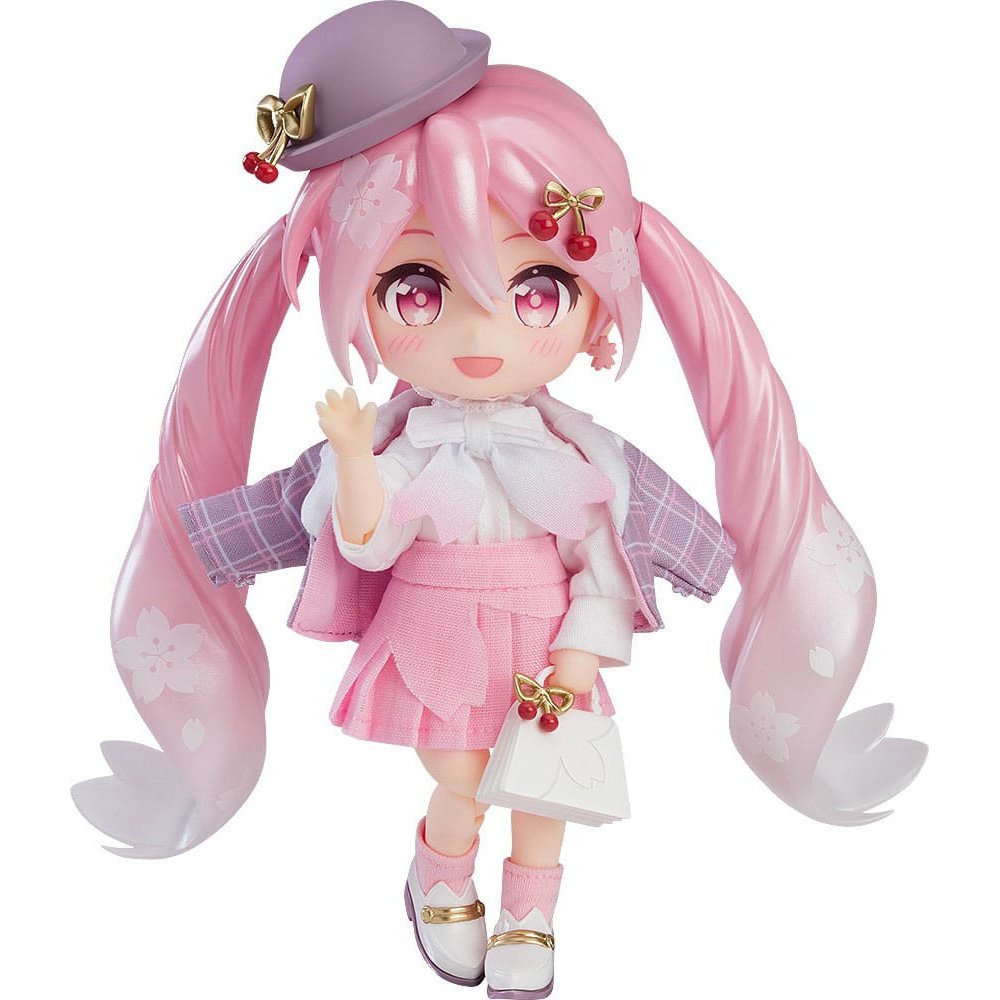 Character Vocal Series 01: Hatsune Mik Nendoroid Doll Action Figure Sakura Miku: Hanami Outfit Ver. 14cm - Action Figures - Good Smile Company - Hobby Figures UK