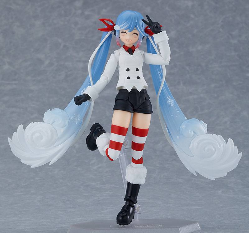Character Vocal Series 01: Hatsune Miku Figma Action Figure Snow Miku: Grand Voyage Ver. 13cm - Action Figures - Max Factory - Hobby Figures UK