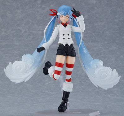 Character Vocal Series 01: Hatsune Miku Figma Action Figure Snow Miku: Grand Voyage Ver. 13cm - Action Figures - Max Factory - Hobby Figures UK