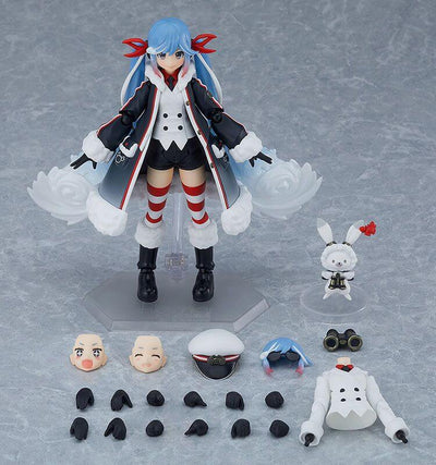 Character Vocal Series 01: Hatsune Miku Figma Action Figure Snow Miku: Grand Voyage Ver. 13cm - Action Figures - Max Factory - Hobby Figures UK