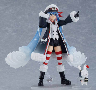 Character Vocal Series 01: Hatsune Miku Figma Action Figure Snow Miku: Grand Voyage Ver. 13cm - Action Figures - Max Factory - Hobby Figures UK