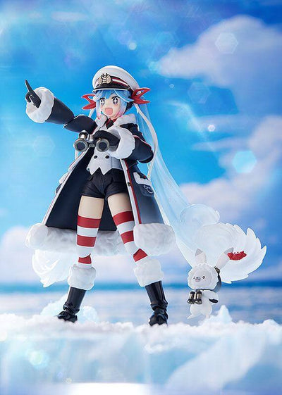 Character Vocal Series 01: Hatsune Miku Figma Action Figure Snow Miku: Grand Voyage Ver. 13cm - Action Figures - Max Factory - Hobby Figures UK