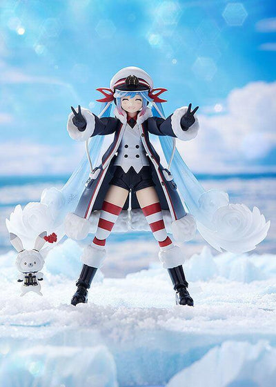 Character Vocal Series 01: Hatsune Miku Figma Action Figure Snow Miku: Grand Voyage Ver. 13cm - Action Figures - Max Factory - Hobby Figures UK