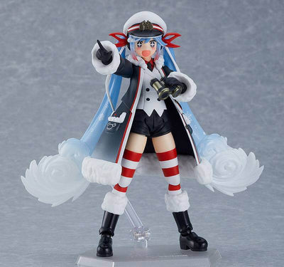 Character Vocal Series 01: Hatsune Miku Figma Action Figure Snow Miku: Grand Voyage Ver. 13cm - Action Figures - Max Factory - Hobby Figures UK