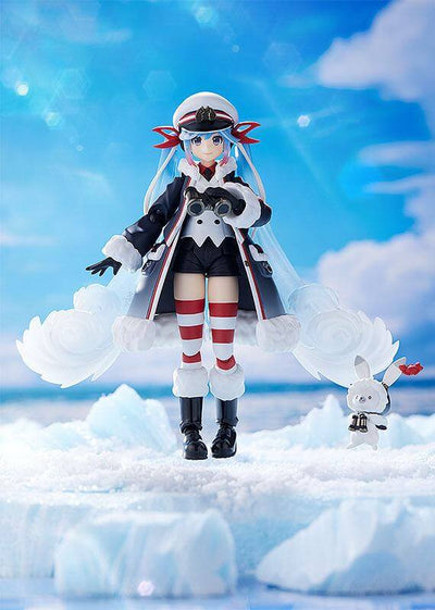 Character Vocal Series 01: Hatsune Miku Figma Action Figure Snow Miku: Grand Voyage Ver. 13cm - Action Figures - Max Factory - Hobby Figures UK