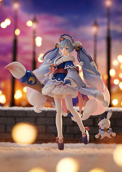 Character Vocal Series 01: Hatsune Miku Figma Action Figure Snow Miku: Serene Winter Ver. 13cm - Action Figures - Max Factory - Hobby Figures UK