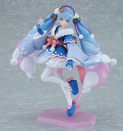 Character Vocal Series 01: Hatsune Miku Figma Action Figure Snow Miku: Serene Winter Ver. 13cm - Action Figures - Max Factory - Hobby Figures UK
