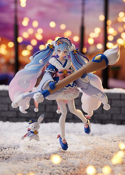 Character Vocal Series 01: Hatsune Miku Figma Action Figure Snow Miku: Serene Winter Ver. 13cm - Action Figures - Max Factory - Hobby Figures UK