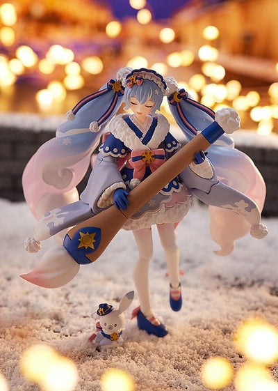 Character Vocal Series 01: Hatsune Miku Figma Action Figure Snow Miku: Serene Winter Ver. 13cm - Action Figures - Max Factory - Hobby Figures UK