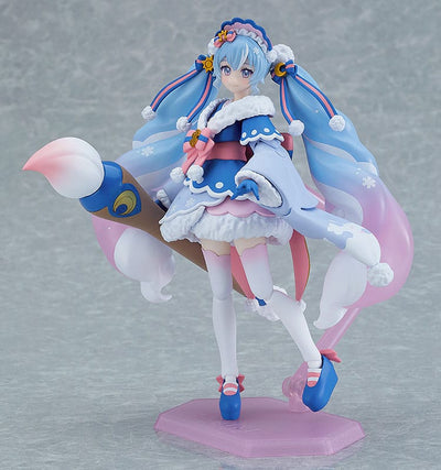 Character Vocal Series 01: Hatsune Miku Figma Action Figure Snow Miku: Serene Winter Ver. 13cm - Action Figures - Max Factory - Hobby Figures UK
