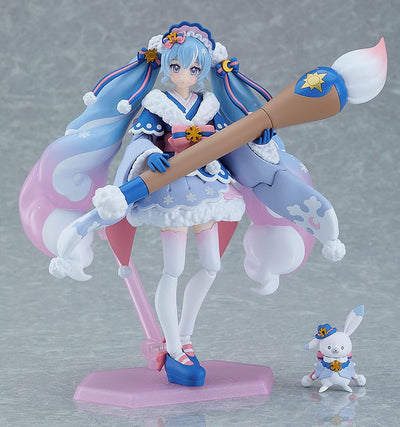 Character Vocal Series 01: Hatsune Miku Figma Action Figure Snow Miku: Serene Winter Ver. 13cm - Action Figures - Max Factory - Hobby Figures UK