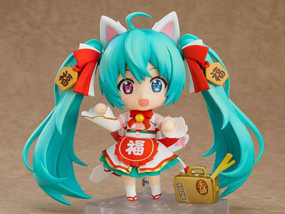 Character Vocal Series 01 Nendoroid Action Figure Hatsune Miku: Maneki Miku Ver. 10cm - Mini Figures - Good Smile Company - Hobby Figures UK