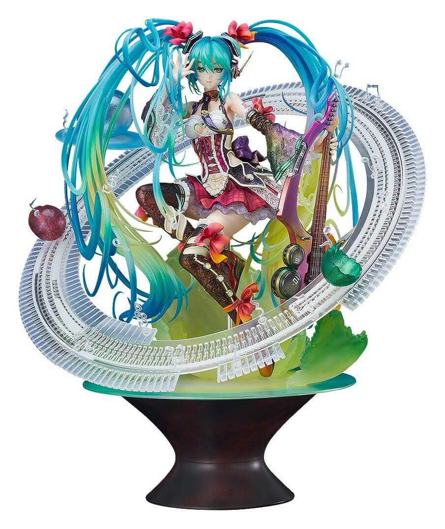 Character Vocal Series 01: Miku Hatsune PVC Statue 1/7 Hatsune Miku Virtual Pop Star Ver. 30cm - Scale Statue - Max Factory - Hobby Figures UK