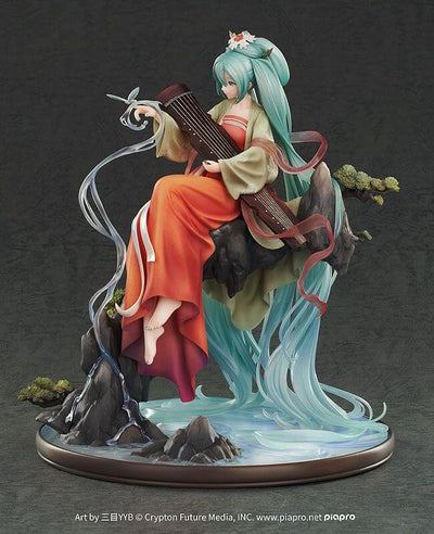Character Vocal Series 01 Statue 1/7 Hatsune Miku: Gao Shan Liu Shui Ver. 26cm - Scale Statue - Good Smile Company - Hobby Figures UK