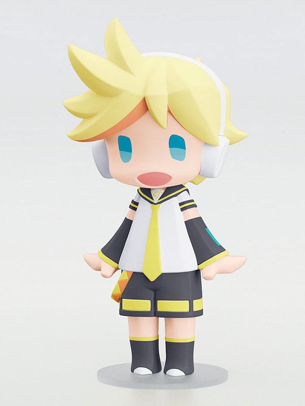Character Vocal Series 02: Kagamine Rin/Len HELLO! GOOD SMILE Action Figure Kagamine Len 10cm - Mini Figures - Good Smile Company - Hobby Figures UK