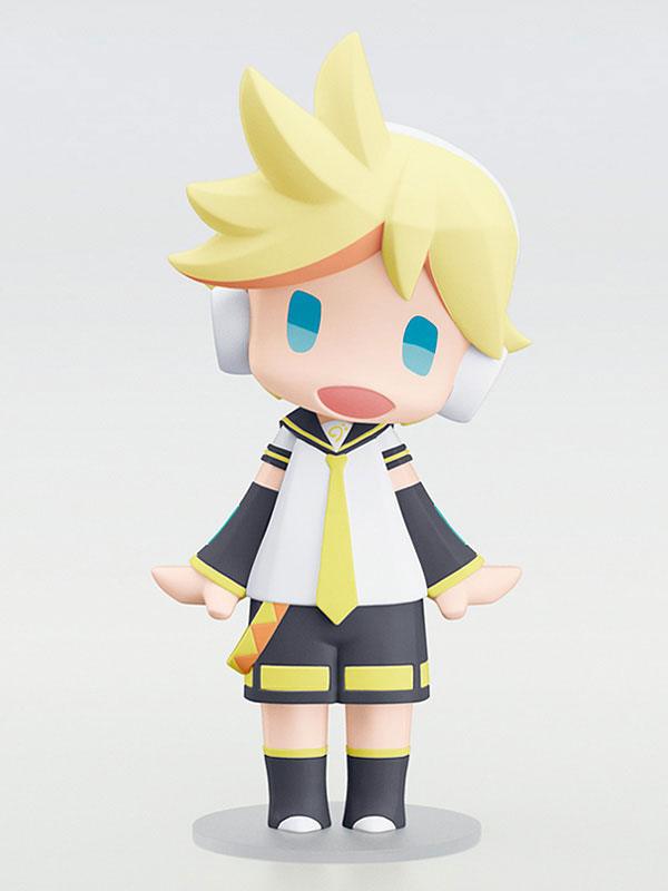 Character Vocal Series 02: Kagamine Rin/Len HELLO! GOOD SMILE Action Figure Kagamine Len 10cm - Mini Figures - Good Smile Company - Hobby Figures UK