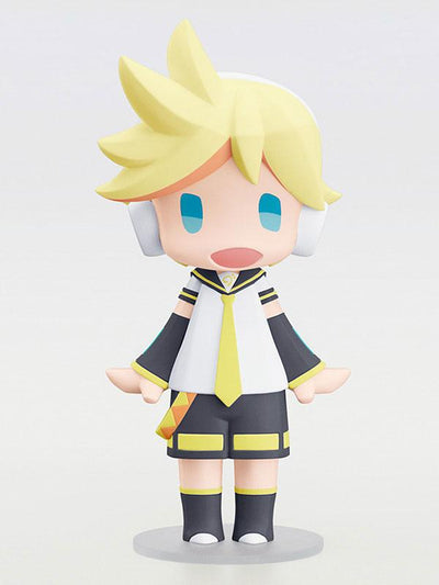 Character Vocal Series 02: Kagamine Rin/Len HELLO! GOOD SMILE Action Figure Kagamine Len 10cm - Mini Figures - Good Smile Company - Hobby Figures UK