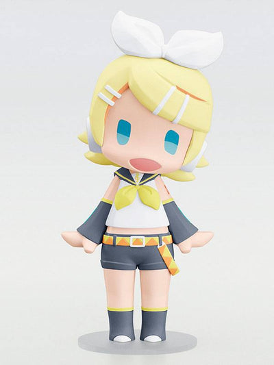 Character Vocal Series 02: Kagamine Rin/Len HELLO! GOOD SMILE Action Figure Kagamine Rin 10cm - Mini Figures - Good Smile Company - Hobby Figures UK