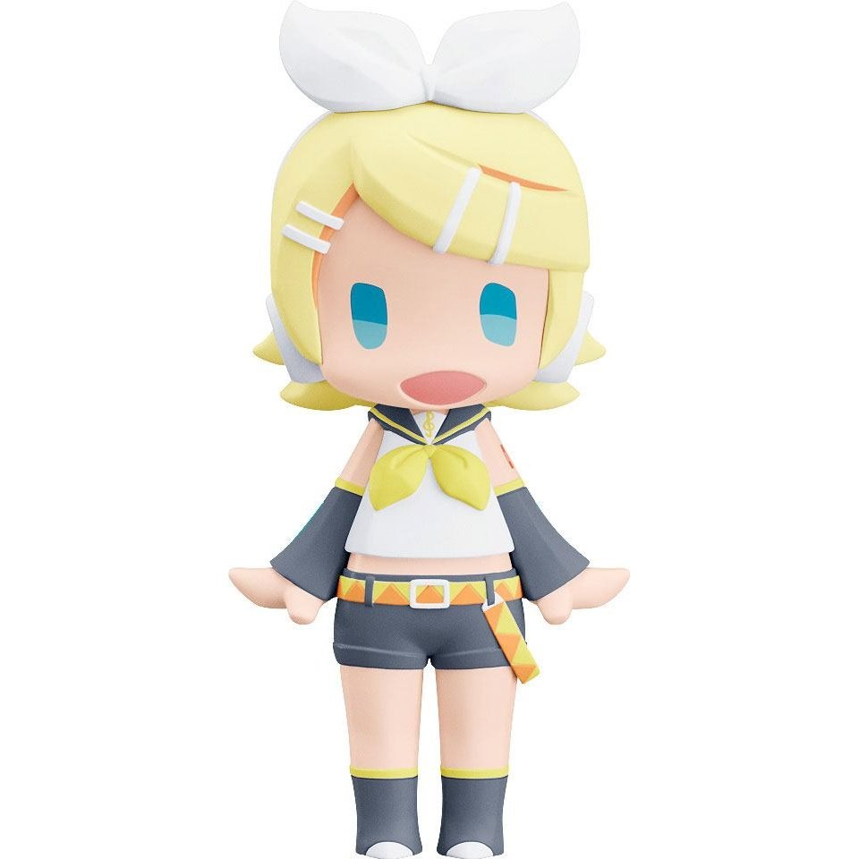 Character Vocal Series 02: Kagamine Rin/Len HELLO! GOOD SMILE Action Figure Kagamine Rin 10cm - Mini Figures - Good Smile Company - Hobby Figures UK