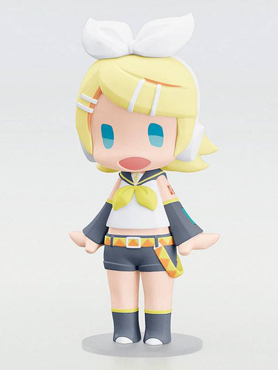 Character Vocal Series 02: Kagamine Rin/Len HELLO! GOOD SMILE Action Figure Kagamine Rin 10cm - Mini Figures - Good Smile Company - Hobby Figures UK