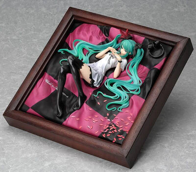 Character Vocal Series PVC Statue 1/8 Miku Hatsune World is Mine Brown Frame 22cm - Scale Statue - Good Smile Company - Hobby Figures UK