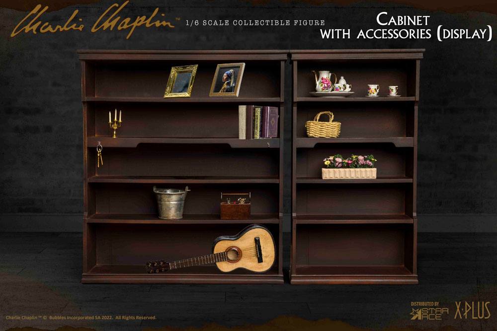 Charlie Chaplin My Favourite Movie Accessories Set 1/6 Cabinet Set - Action Figures - Star Ace - Hobby Figures UK