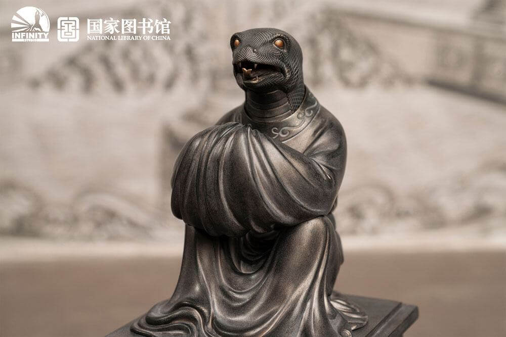Chinese Zodiac Animals Series Statue Snake Si 25cm - Scale Statue - Iron Studios - Hobby Figures UK