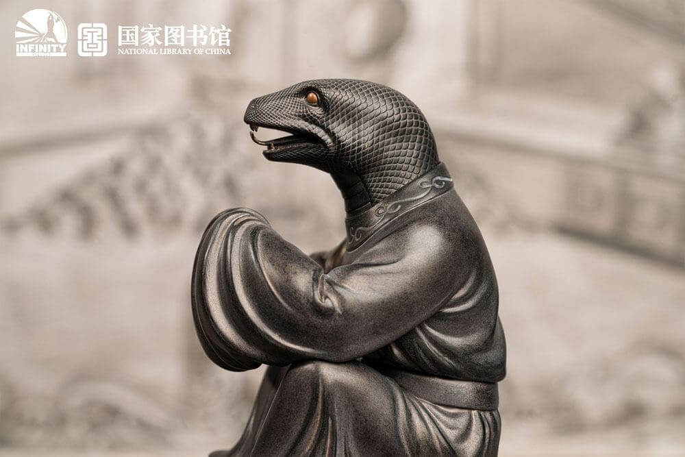 Chinese Zodiac Animals Series Statue Snake Si 25cm - Scale Statue - Iron Studios - Hobby Figures UK