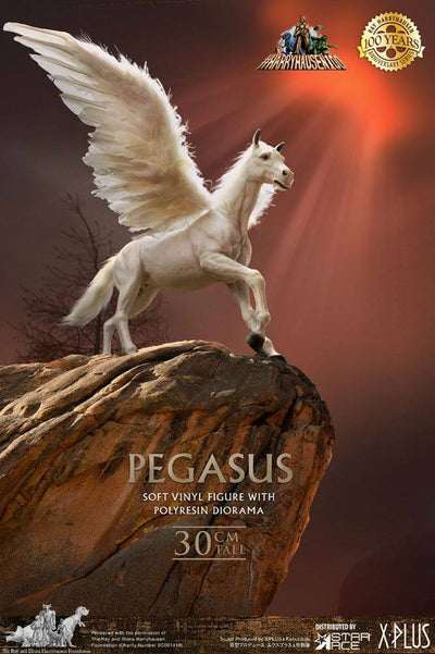 Clash of the Titans Gigantic Soft Vinyl Statue Ray Harryhausens Pegasus Deluxe Ver. 30cm - Scale Statue - Star Ace - Hobby Figures UK