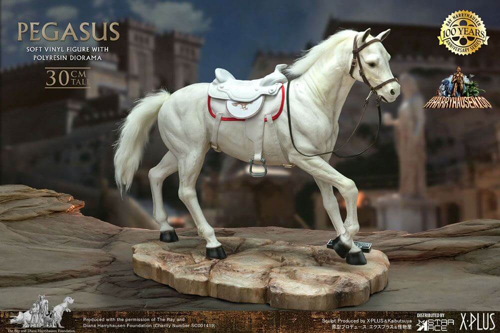 Clash of the Titans Gigantic Soft Vinyl Statue Ray Harryhausens Pegasus Deluxe Ver. 30cm - Scale Statue - Star Ace - Hobby Figures UK