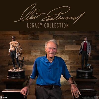 Clint Eastwood Legacy Collection Premium Format Statue The Man With No Name (The Good, the Bad and the Ugly) 61cm - Scale Statue - Sideshow Collectibles - Hobby Figures UK