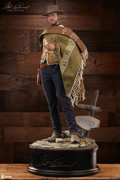 Clint Eastwood Legacy Collection Premium Format Statue The Man With No Name (The Good, the Bad and the Ugly) 61cm - Scale Statue - Sideshow Collectibles - Hobby Figures UK