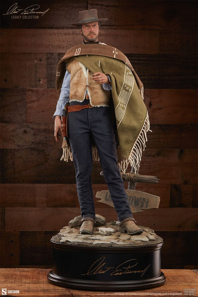 Clint Eastwood Legacy Collection Premium Format Statue The Man With No Name (The Good, the Bad and the Ugly) 61cm - Scale Statue - Sideshow Collectibles - Hobby Figures UK