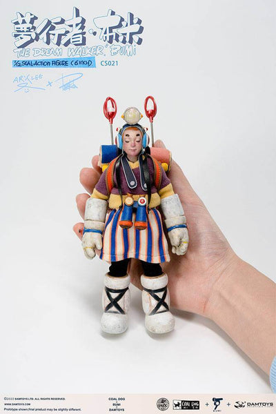 Coal Dog Action Figure 1/12 Bumi The Dream Walker (Light Sleep Version) 15cm - Action Figures - Damtoys - Hobby Figures UK