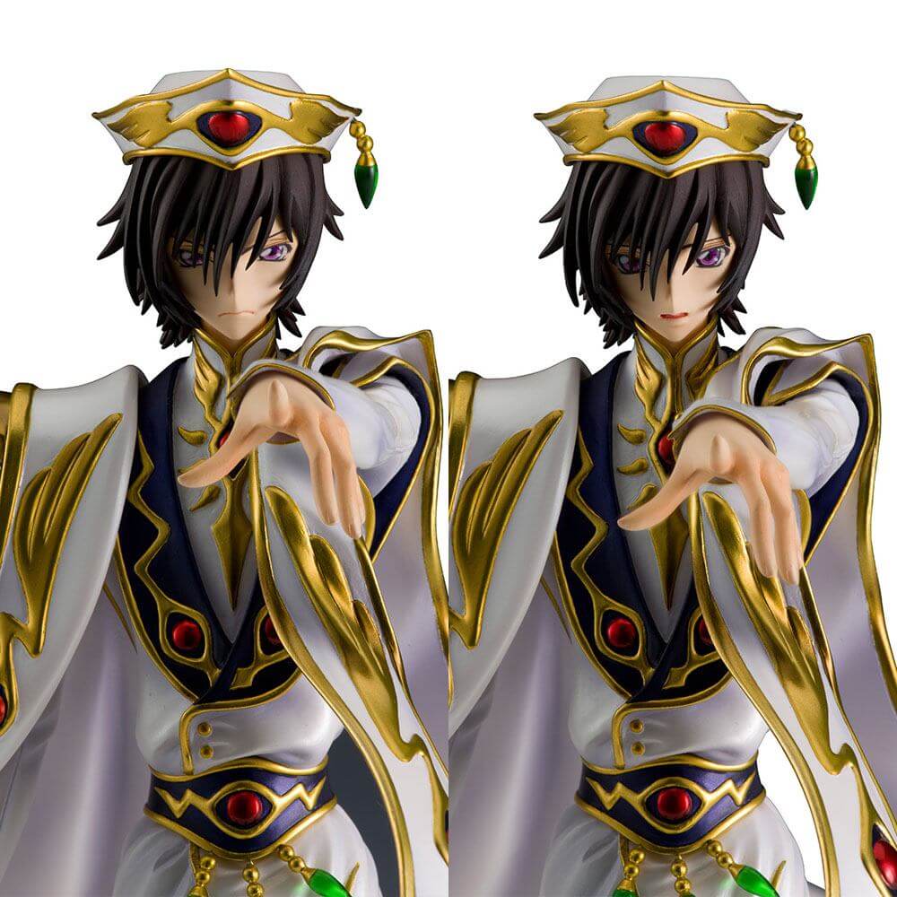 Code Geass: Lelouch of the Rebellion Precious G.E.M. Series Statue Lelouch vi Britannia 23cm - Scale Statue - Megahouse - Hobby Figures UK