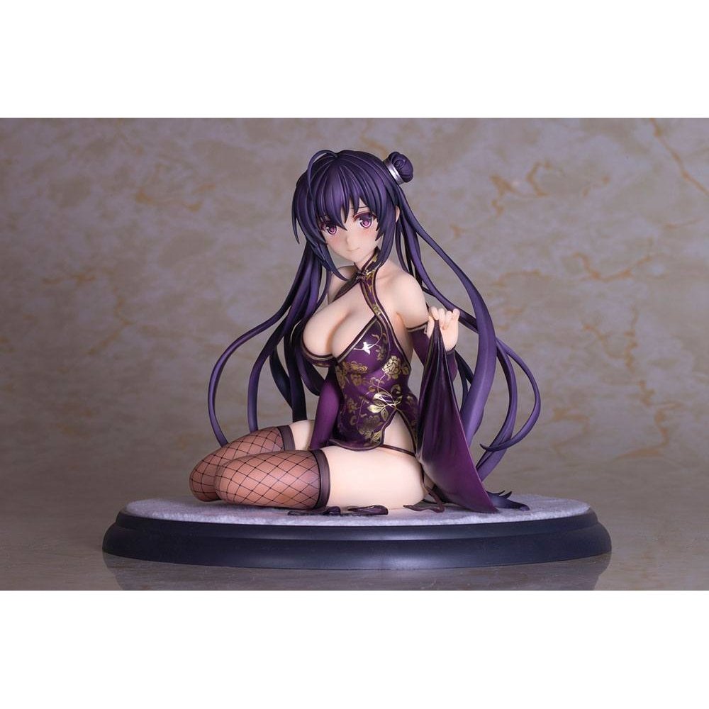 Comic Aun PVC Statue 1/6 Tougetsu Matsuri Sitting Ver. illustration by Kurehito Misaki 16cm - Scale Statue - Alphamax - Hobby Figures UK