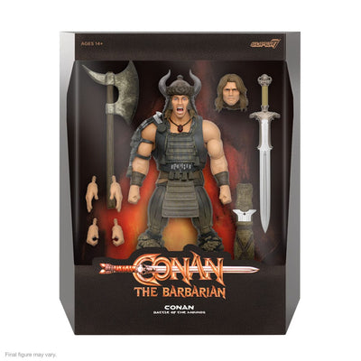 Conan the Barbarian Ultimates Action Figure Conan (Battle of the Mounds) 18cm - Action Figures - Super7 - Hobby Figures UK