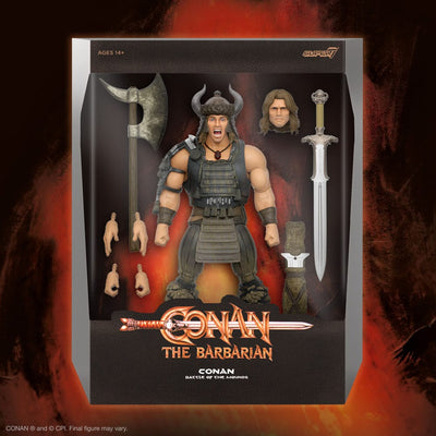 Conan the Barbarian Ultimates Action Figure Conan (Battle of the Mounds) 18cm - Action Figures - Super7 - Hobby Figures UK