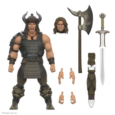 Conan the Barbarian Ultimates Action Figure Conan (Battle of the Mounds) 18cm - Action Figures - Super7 - Hobby Figures UK