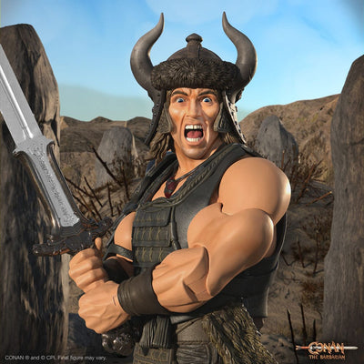 Conan the Barbarian Ultimates Action Figure Conan (Battle of the Mounds) 18cm - Action Figures - Super7 - Hobby Figures UK