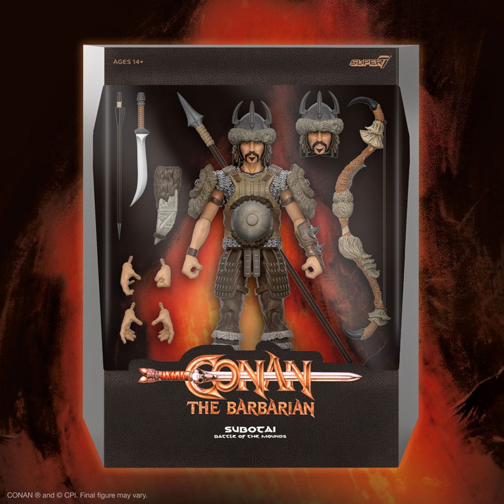 Conan the Barbarian Ultimates Action Figure Subotai (Battle of the Mounds) 18cm - Action Figures - Super7 - Hobby Figures UK