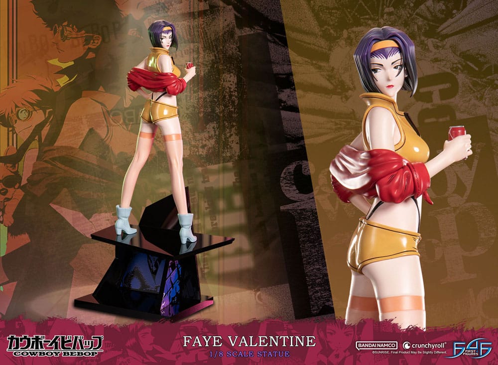 Cowboy Bebop Statue Faye Valentine 32cm - Scale Statue - First 4 Figures - Hobby Figures UK