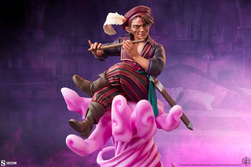 Critical Role Statue Scanlan Shorthalt - Vox Machina 24cm - Scale Statue - Sideshow Collectibles - Hobby Figures UK