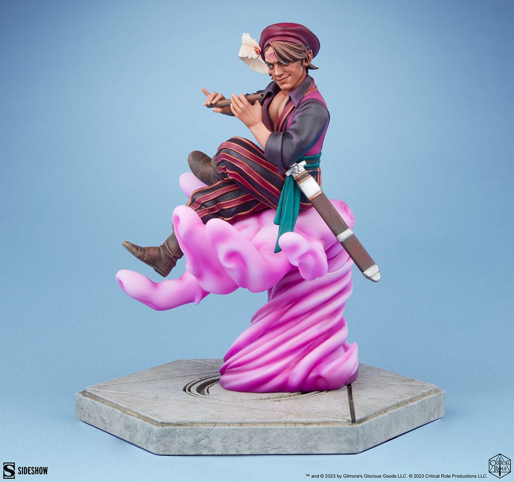 Critical Role Statue Scanlan Shorthalt - Vox Machina 24cm - Scale Statue - Sideshow Collectibles - Hobby Figures UK