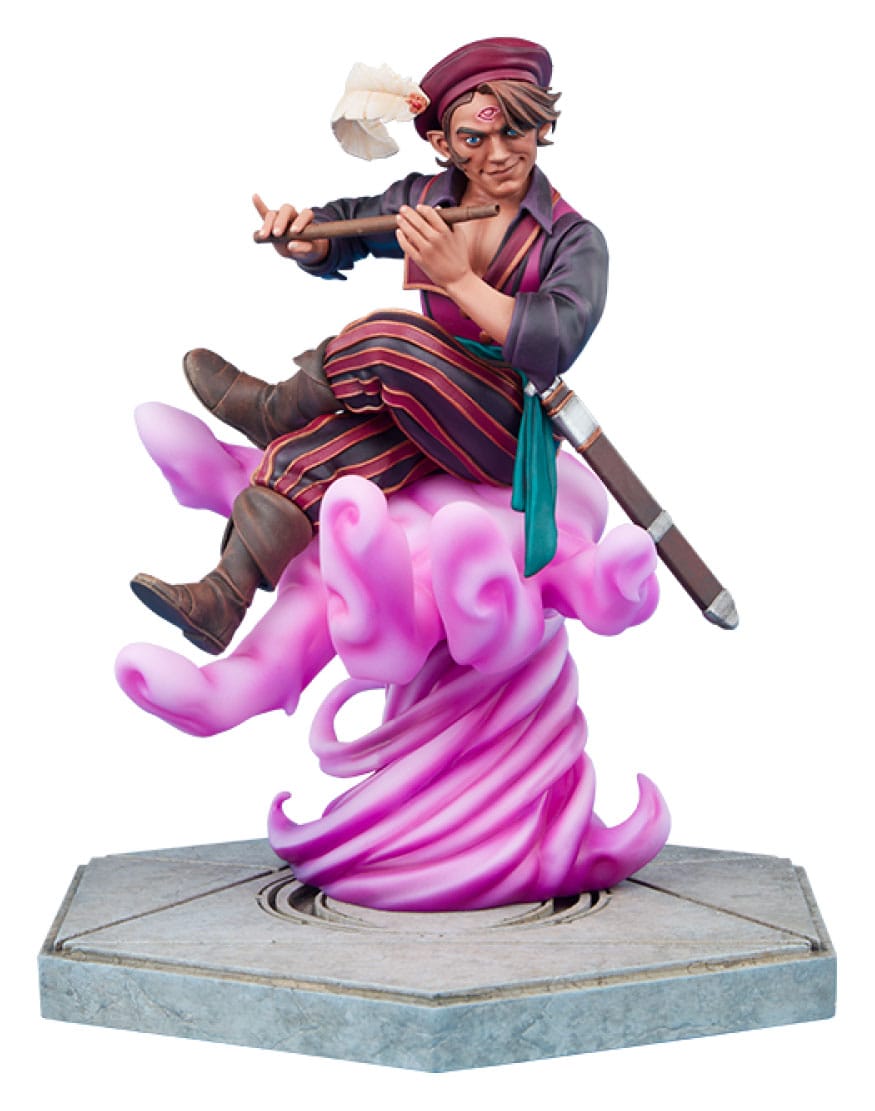Critical Role Statue Scanlan Shorthalt - Vox Machina 24cm - Scale Statue - Sideshow Collectibles - Hobby Figures UK