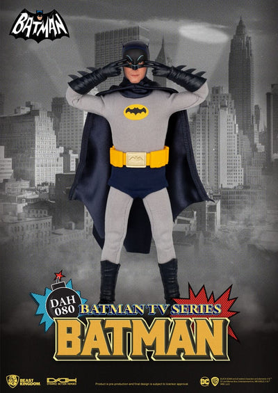 DC Comics Dynamic 8ction Heroes Action Figure 1/9 Batman TV Series Batman 24cm - Action Figures - Beast Kingdom Toys - Hobby Figures UK