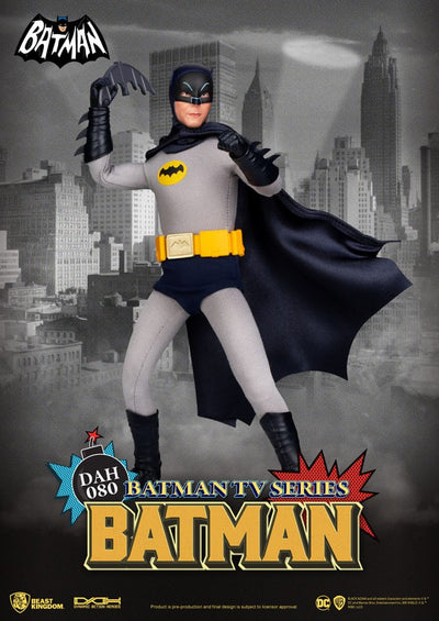 DC Comics Dynamic 8ction Heroes Action Figure 1/9 Batman TV Series Batman 24cm - Action Figures - Beast Kingdom Toys - Hobby Figures UK