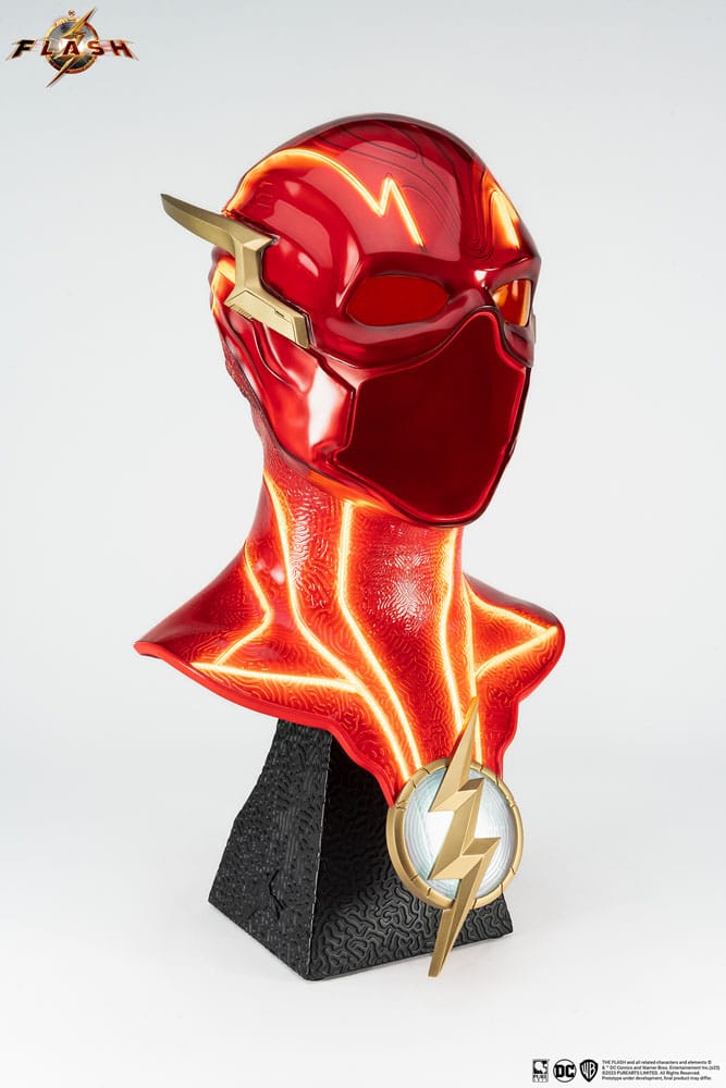 DC Comics Replica 1/1 Scale The Flash Cowl 70cm - Scale Statue - Pure Arts - Hobby Figures UK